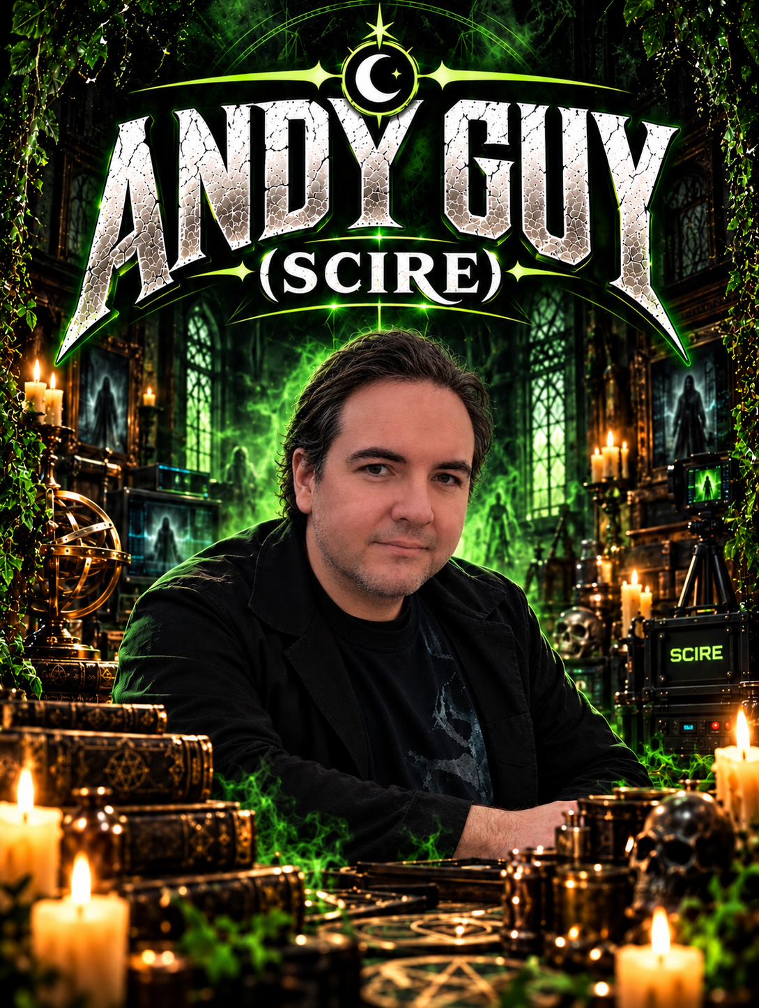 Andy Guy — SCIRE — The Paranormal Festival 2027 line-up announcement
